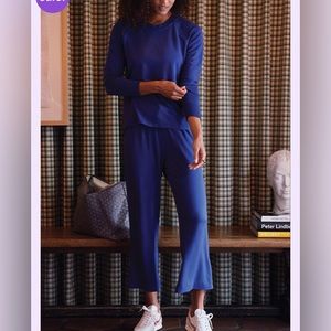 LAKE Relax Pants Set In Ink Lounge NEW